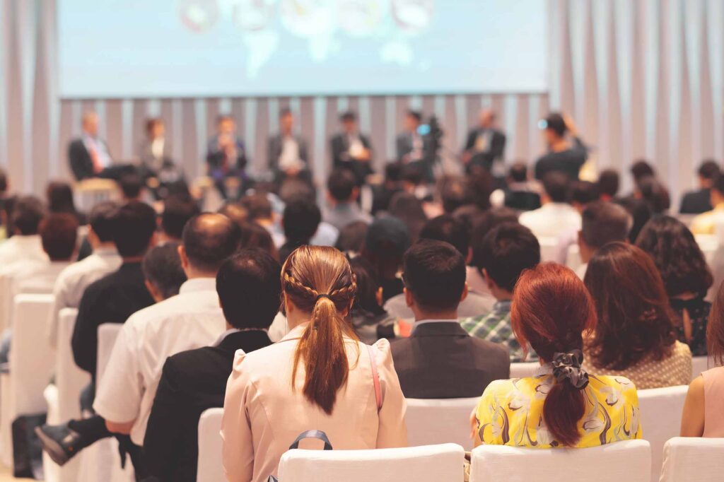 celebración de evento en hotel