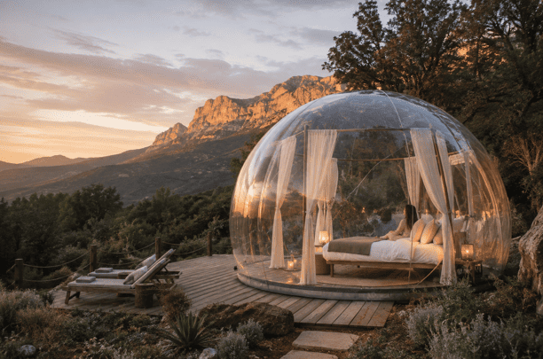 alojamiento starlight, doma, hotel burbuja